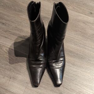 Stuart Weitzman Brown Ankle Booties